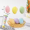 Em estoque Venda Quente Transfronteiriça Cor de Ovo de Páscoa Partículas de Espuma Coelho Simulação Cenoura Decoração de Feriado Arranjo