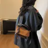 Bolso Cubo Cadena Estampado Leopardo Mujer 2026 Nueva Moda Versátil Gama Alta Estilo Pequeño Fragante Bolso de Hombro Cruzado