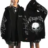 Sudadera con capucha y cremallera holgada estampada Stray Kids Dominate Peripheral Harajuku 2025 Venta al por mayor