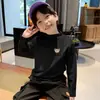 Camiseta Base Infantil Meia Gola Alta Camiseta Térmica Masculina Manga Longa Outono e Inverno Camiseta Dupla Face