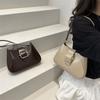 Diseño Personalizado, Moda Retro Simple, Verano 2025 Nuevo Versátil Color Sólido Estilo Extranjero Bolso de Hombro para Viajes Cotidianos Cruzado