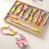 Pulsera de Cuerda Personalizada de Moda, Cuerda de Muñeca, Cuerda de Nailon Colorida, Cadena para Teléfono Móvil, Llavero, Accesorios Colgantes de Muñeca para Bolsos de Moda