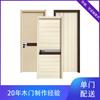 Juego de Puerta Corrediza Puerta de Cristal de Carbono Madera Maciza Multicapa a Prueba de Humedad Insonorizada Puerta de Madera Maciza Compuesta Puerta Compuesta Puerta Simple