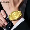 Nuevo reloj para hombre Longbo, reloj de pulsera de moda de lujo para hombre de negocios, popular en Douyin, venta directa del fabricante