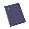 Bolso de cuero de aviación con diseño de bronce transfronterizo multicolor en stock. Portadocumentos de cuero de PU. Se puede configurar con el logotipo.
