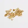 Fecho de Ferradura Banhado a Ouro 18K de Cobre Conserva-Cor Acessórios para Joias DIY Materiais Fio Protetor em Forma de U para Colar Conector de Fecho Final
