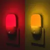 Nuevo Producto Actualizado Luz de Noche Inteligente Enchufable con Pines Plegables, Luz de Noche LED Controlada por Luz, Lámpara de Terapia de Luz Roja de 670nm