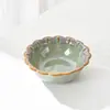 Juego de Platos para Condimentos Estilo Japonés Cambiado al Horno para Uso Doméstico Cerámica Plato Pequeño Plato para Salsa de Soja Vinagre Plato para Salsa de Dip para Hot Pot Plato para Snacks Venta al Por Mayor