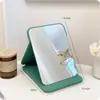 Espejo Suave Engrosado, Espejo de Maquillaje Grueso, Espejo de Tocador Pequeño Portátil de Escritorio para Hombres y Mujeres, Uso en el Hogar