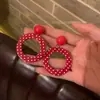 Pendientes Retro Estilo Hong Kong para Mujer 2026 Nuevo Estilo Popular Pendientes de Botón de Gama Alta Únicos Clips para Orejas Diseño Francés Accesorios de Pendientes Exagerados