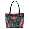Bolsa Bordada Estilo Étnico de Yunnan Bolso de Mano Bordado Lona Retro Bolso de Hombro Versátil Bolso para Mujeres de Mediana Edad y Mayores Bolso para Mamá