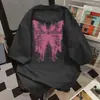 Camiseta de Manga Corta con Estampado de Mariposa Graffiti Estilo Nuevo Verano 2026, Estilo Perezoso Casual, Top Vintage Casual y Versátil