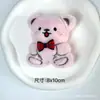 Chaveiro de Boneca Urso de Pelúcia Desenho Animado Acessórios DIY Roupas Brinquedos de Apertar Urso Acessórios para Sapatos e Chapéu Atacado