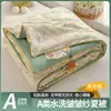 Colcha de verano de gasa arrugada Clase A lavable a máquina lavable al agua 2026 nuevo estilo colcha de verano para niños colcha fina núcleo de colcha para una persona