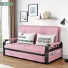 Sofá-cama dobrável multifuncional, sofá de tecido retrátil de uso duplo, adequado para apartamentos pequenos, sofá-cama para cochilo de uma ou duas pessoas