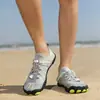Nuevo calzado de verano favorito para exteriores para hombres y mujeres, zapatos de playa para parejas, zapatos de vadeo antideslizantes de secado rápido, zapatos para nadar, venta al por mayor desde el fabricante