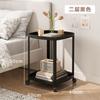 Mesa auxiliar estilo celebridad de Internet, mesa de noche, mesa de centro cuadrada, estante de almacenamiento multifuncional, mesa auxiliar creativa para balcón, estante para flores