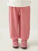 Calça de Corrida Infantil Personalizada Wulibu Yi, Novo Estilo Outono para Crianças, Cor Sólida, Calça Jogger Simples e Versátil