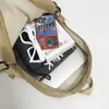 Mochila Escolar Simples Personalizada Estilo Campus para Estudantes Inverno Nova Grande Capacidade Mochila para Uso Externo Leve Bolsa de Viagem para Computador