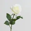 Flor Artificial Toque Rosa Flor Falsa Rosa Única Casamento Decoração de Casa Enfeites Atacado Transfronteiriça Toque Rosa