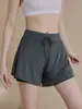 Shorts Deportivos de Verano Finos para Mujer, Fitness, Yoga, Pantalones Casuales de Cinco Puntos para Exteriores, Secado Rápido de Seda de Hielo para Correr