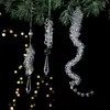 Decoración Navideña Transfronteriza de Amazon Colgante de Barra de Hielo Transparente Acrílico Colgante para Árbol de Navidad Colgante de Navidad