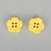 Novos Botões Coloridos de Flor, Botões Decorativos para Camisas, Suéteres e Jaquetas, Botões de Desenho Animado para Roupas DIY Costuradas à Mão