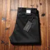 Pantalones de hombre de lyocell tencel sedoso grueso para Otoño e Invierno, microelásticos, sin planchado, rectos, holgados, de estilo business casual