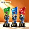 Certificado de Honor IncluidoTrofeo de Cristal de Voleibol Personalizado Recuerdo de Metal para Equipos de Competición de Voleibol Aéreo