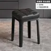 Taburete de Plástico para Uso Doméstico, Taburete Apilable con Cojín Suave, Taburete Alto Resistente y Duradero para Mesa de Comedor, Aspecto de Lujo Ligero de Gama Alta, Taburete Engrosado