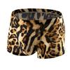 Ropa Interior para Hombre Comercio Exterior Moda Estampado Leopardo Bóxers Transpirables Convexos Sexy Calzoncillos Bóxer para Hombre Pantalones Importados
