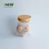 460ml Venta al por mayor Botella con Forma Especial Frasco de Plástico Snack de Frijol Disuelto Bola de Espino Frasco Sellado Frasco para Alimentos Botella de Plástico Transparente para Mascotas