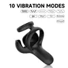 Entrega direta da fábrica massageador de ovo, vibrador de próstata, anel de atraso de ejaculação masculino multifrequência, dispositivo de masturbação, produtos adultos