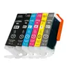 Compatível com cartuchos de tinta descartáveis PGI-270/CLI-271XL, adequado para Canon MG5720, MG5721 e MG5722