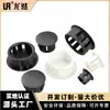 Skt-25 Tapón Tipo Botón Agujero de 25 mm Tapón de Nylon Pa66 Negro Plástico Tapón para Agujero