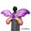 Balão Popular Grande de Folha de Alumínio com Asas de Borboleta Asas de Anjo Adereços para Fotos Promoção de Aniversário no Chão Presentes de Publicidade Brinquedos