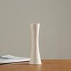 Vaso Branco Vaso de Cerâmica Enfeites Flores Secas Arranjo de Flores Arte Moderna Simples Sala de Estar Branco Decoração Criativa para Casa