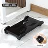 Soporte de host de computadora de escritorio, soporte de base de polea de chasis móvil simple para el hogar, soporte de estante elevado al por mayor