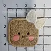 Venta Directa de Fábrica de Etiquetas Tejidas de Dibujos Animados de Línea Especial, Etiquetas Bordadas con Borde Cerrado, Accesorios para Ropa, Decoraciones para Zapatos y Sombreros, y Decoraciones para Bolsas