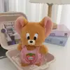 [Solo Ropa] Muñeco de Algodón de 10 cm Cuerpo de Estrella de Mar Ropa para Muñeco Regalo Lindo Pequeño Muñeco Jerry Chal de Navidad