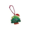 Llaveros navideños lindos, perfectos para estudiantes, con diseños de Santa Claus y muñeco de nieve, ideales como decoraciones navideñas y pequeños regalos