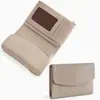 Cartera genuina de cuero europeo y americano para comercio exterior, estilo corto con múltiples ranuras para tarjetas, bolso de mano de piel de vaca suave de moda para mujer, cartera de gran capacidad para comercio transfronterizo