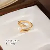 Anel Nala Estilo Francês Vintage Pérola de Água Doce Aberta, Joia de Luxo Leve de Alta Qualidade, Anel Borboleta Que Não Desbota