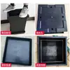 Macetas Cuadradas Negras Gruesas Profundas Extra-Grandes Hechas a Medida de Comercio Exterior para Plantas Verdes, Enredaderas, Clematis Luna para Familias, Empresas e Instituciones