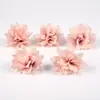 Alta Calidad Simulación Cabeza Grande de Hortensia Crisantemo Color de Primavera Flor de Seda DIY Pasador Hecho a Mano Corona de Flores Pared Accesorios Hanfu