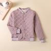 Roupas de Baseball para Meninas conjunto Novo Inverno Algodão Seda Espessado Roupa Exterior Interna Uniforme Escolar Artefato Quente Venda por Atacado