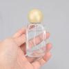 F098A-Botella Dispensadora de Perfume Spray 35ml Vidrio de Alta Gama Portátil Viaje Exquisita Botella de Perfume Botella Vacía Botella de Muestra