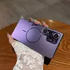 Adequado para Capa de Celular Huawei Pura90 Pro Max, Luxo Leve Magnético Fluido Suction Samsung S26 Capa Protetora Ultra-Fina Fosca
