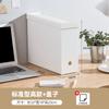 Caixa Organizadora de Mesa para Home Office Porta-Arquivos Organizador Caixa de Arquivos A4 Japonesa Caixa de Armazenamento Inclinada para Livros