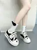 Calcetines Lolita japoneses de verano, calcetines hasta la pantorrilla de color aqua con alas, calcetines de mujer lindos y tiernos estilo casero, estilo chica suave